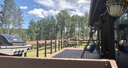 TRI-LEVEL HOUSE WITH HUGE DECK AND AMAZING VIEWS OF THE BLACK HILLS