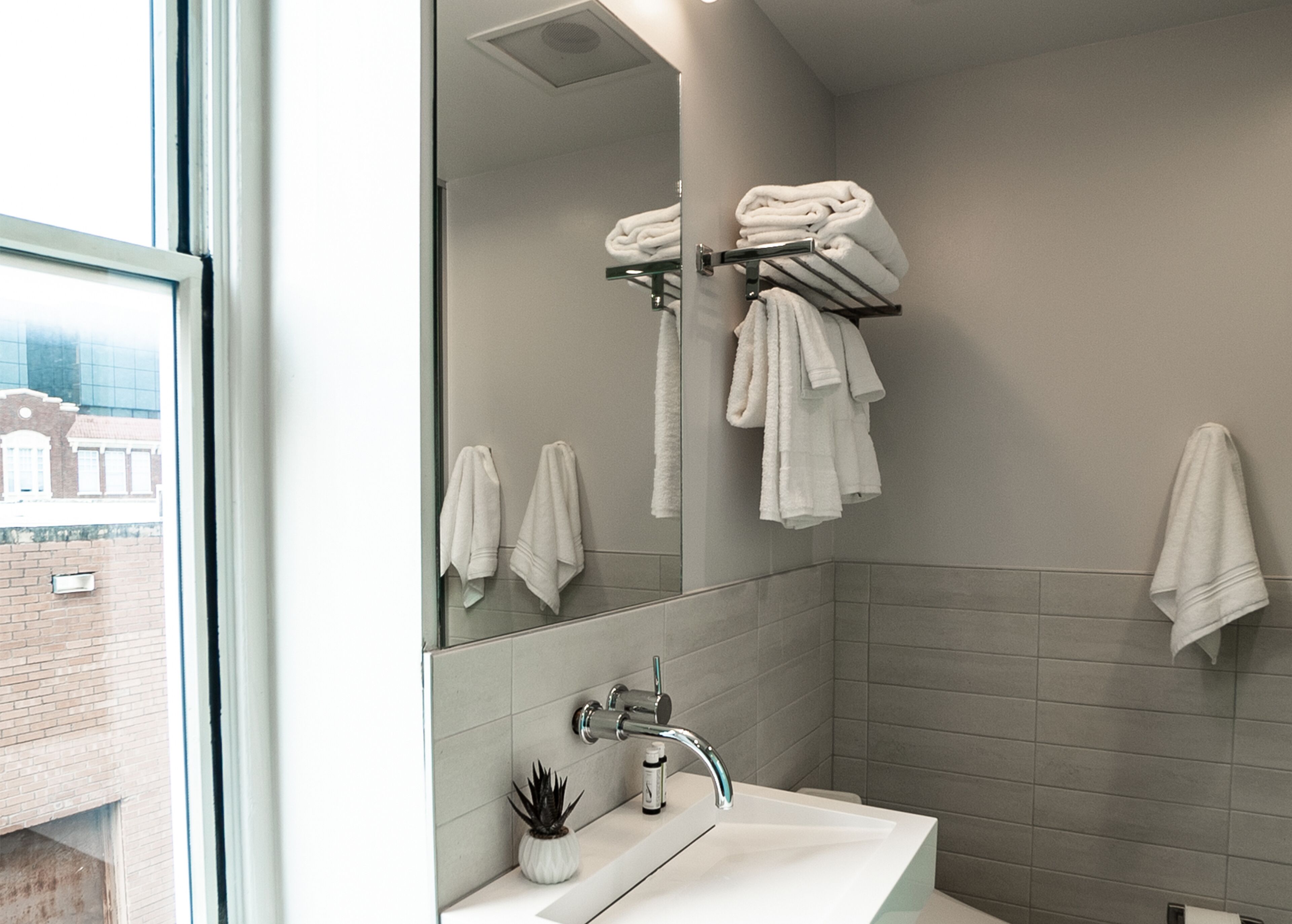 sova vip | bathroom | shower, rainfall showerhead, hair dryer, electronic bidet