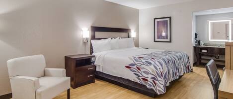 Superior-Zimmer, 1 King-Bett, Nichtraucher | Schreibtisch, laptopgeeigneter Arbeitsplatz, Verdunkelungsvorhänge