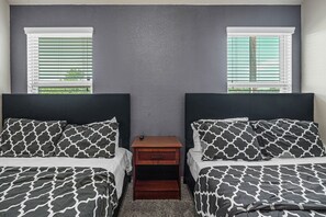 4 bedrooms, iron/ironing board, free WiFi, bed sheets