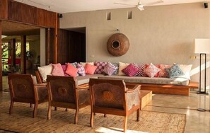 獨棟房屋, 多張床 (Casa Puros Dieces) | 客廳 | 電視