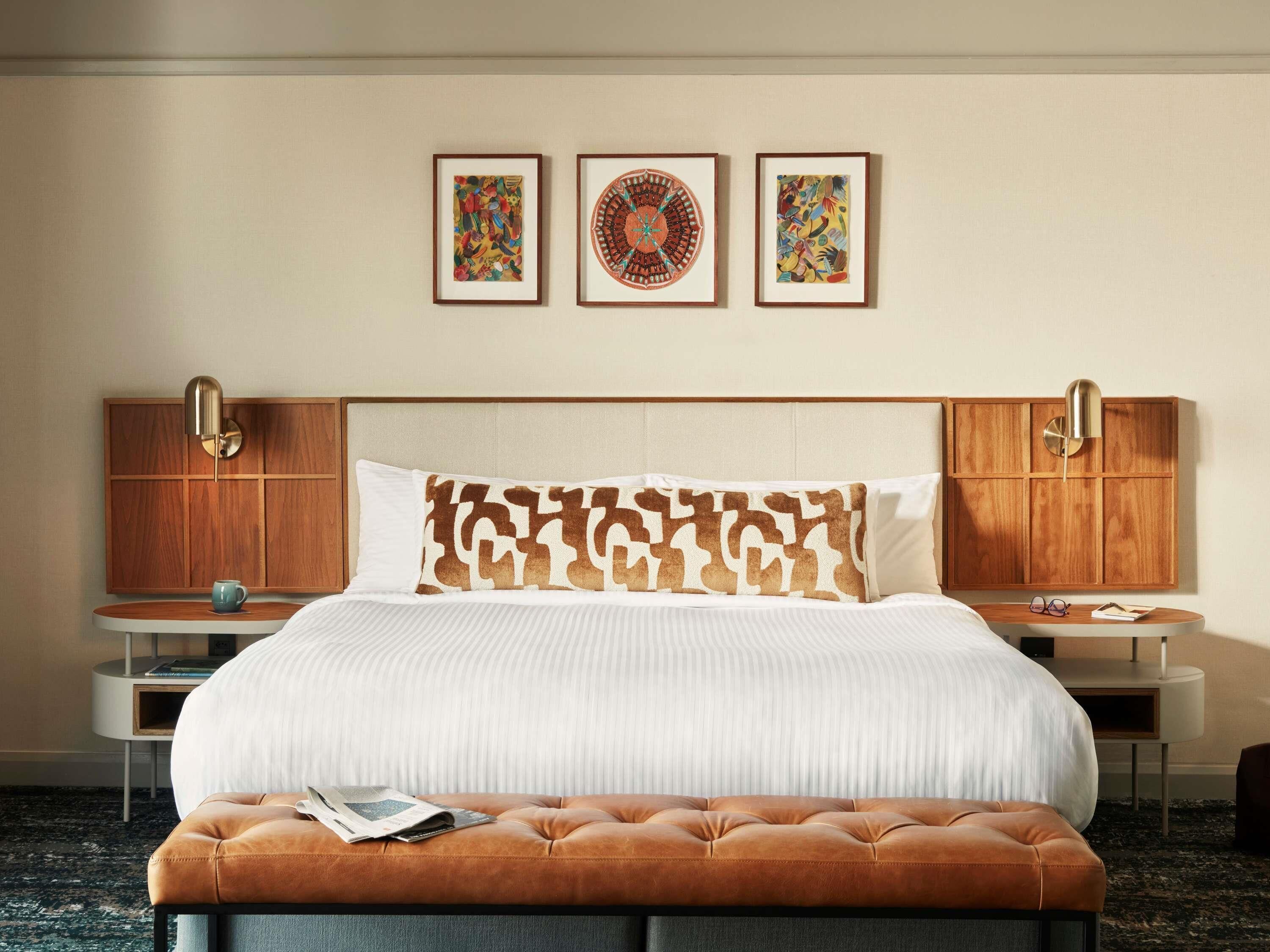 Pillow-top beds, minibar, in-room safe, desk