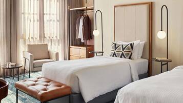 VIP Twin | Pillowtop beds, minibar, in-room safe, desk