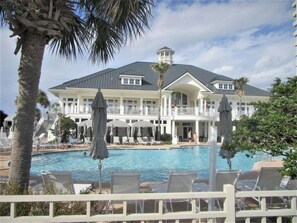 Indoor pool, a heated pool
