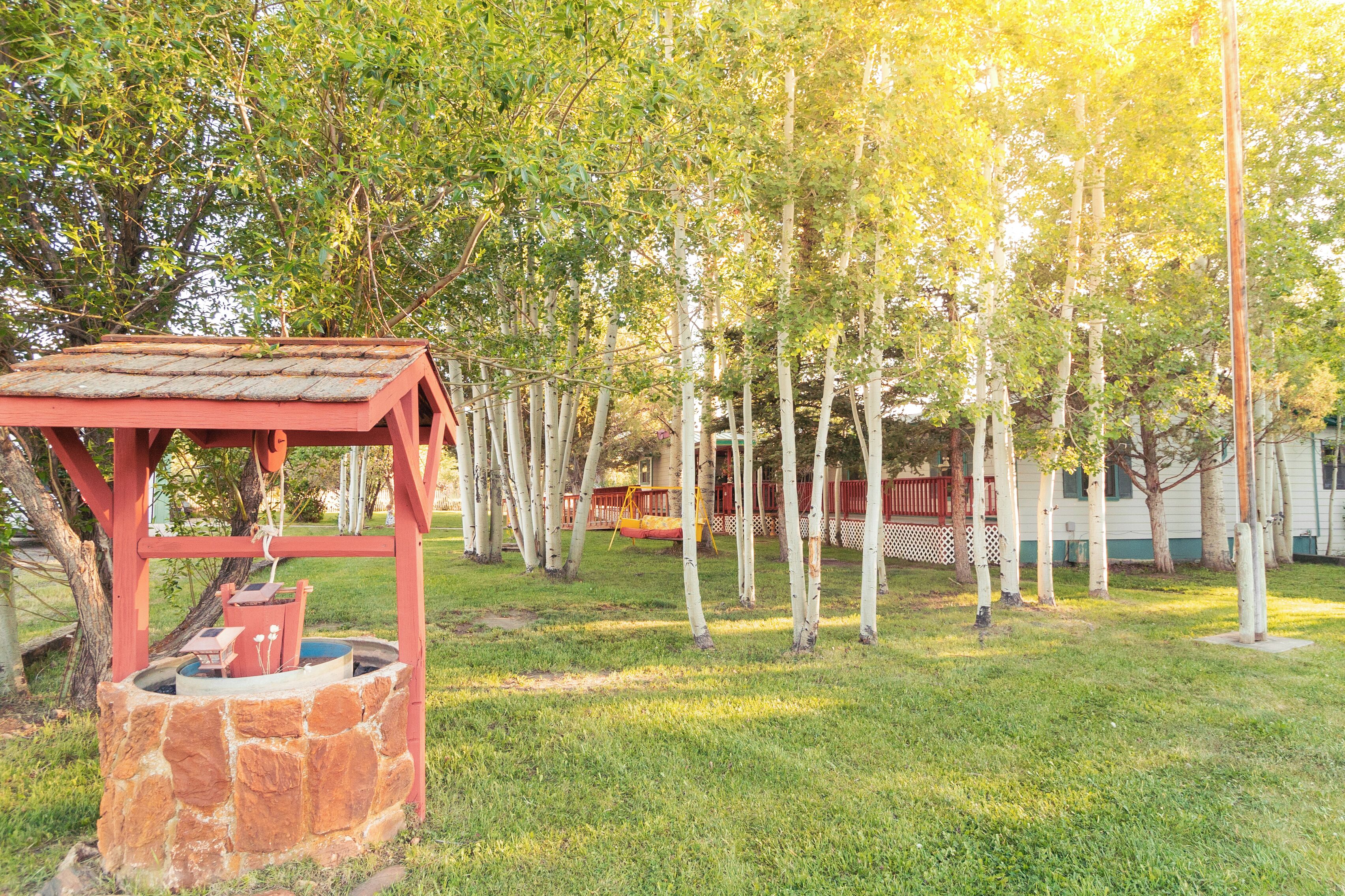 Terrein van de accommodatie