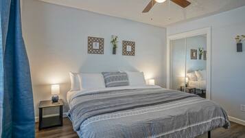 1 soveværelse, strygejern/strygebræt, weekendseng, internetforbindelse