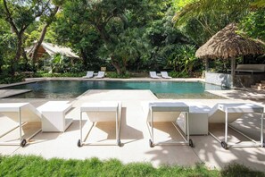 Pool - Tropical treetop ocean view (Santa Teresa de Cobano)