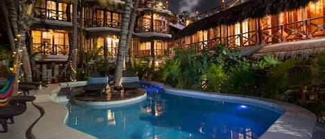 Façana frontal de l'allotjament