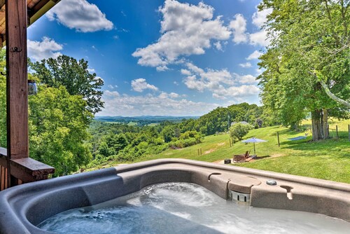 Charming Galax Retreat w/ Wraparound Deck!
