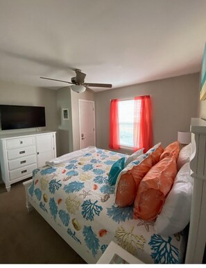 1 bedroom, travel crib, free WiFi