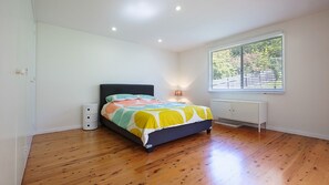4 bedrooms, iron/ironing board, travel crib, WiFi
