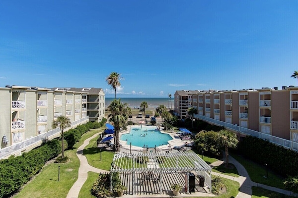 Enjoy this breathtaking view from the balcony.
