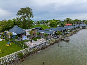 Chalet | View from property - Modern Chalet on the Water of the Markermeer (Bovenkarspel)