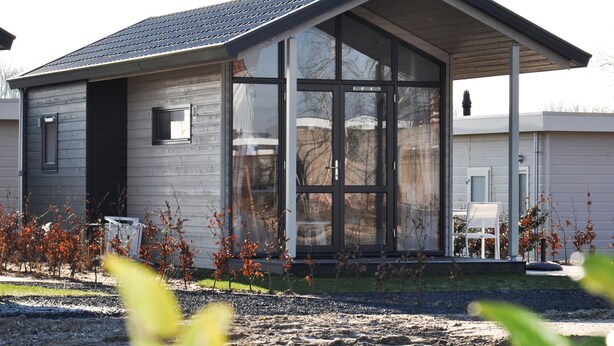 Exterior - Compact, Modern Lodge Nearby the Markermeer (Bovenkarspel)