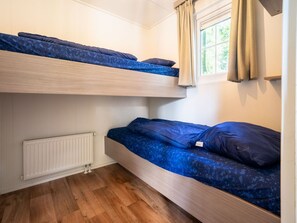 3 bedrooms, individually furnished, bed sheets