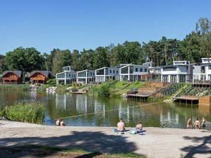 House | View from property - Wooden Chalet With Terrace and Microwave (Brunssum)