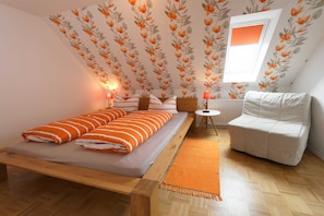 1 soveværelse, Wi-Fi, sengetøj