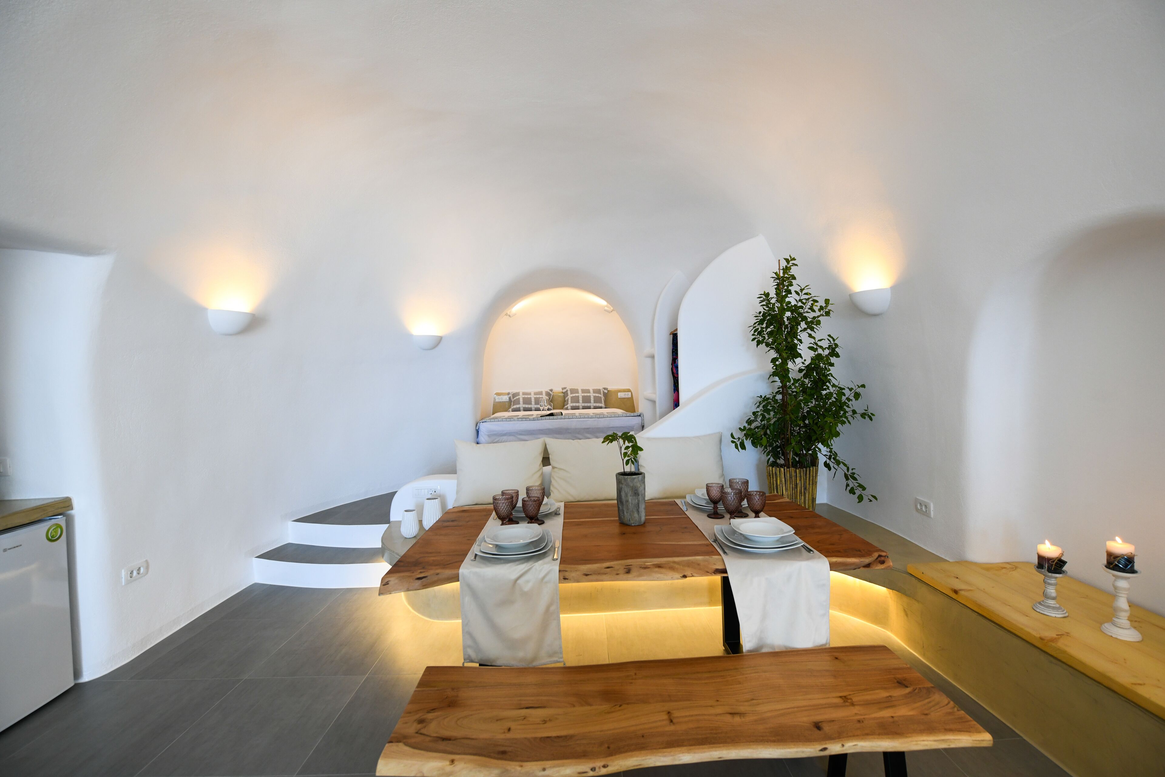 奢华别墅, 1 间卧室 (Efis Home 1) | 客房内用餐