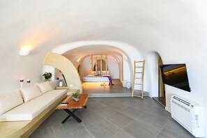 Luxury Villa (Efis Home 2) | Living area | Flat-screen TV
