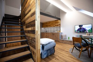 Apartment (12) | 1 Schlafzimmer, Schreibtisch, kostenloses WLAN