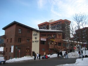 Fassade der Unterkunft