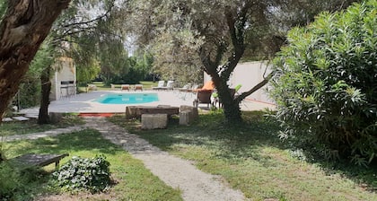 maison de vacances avec piscine