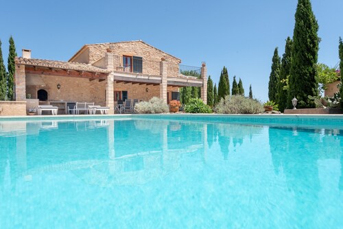 Holiday Home "Ses Eres" in the Northeast of Mallorca with Mountain View and Pool