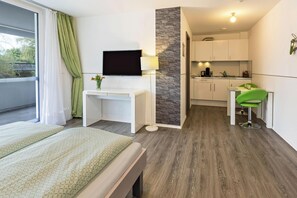 1 Schlafzimmer, Bügeleisen/Bügelbrett, kostenloses WLAN, Bettwäsche