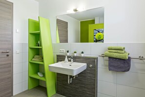 Dusche, Handtücher