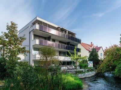Modern Apartment 5 in Apartment House “Aach Apart” near Lake Constance