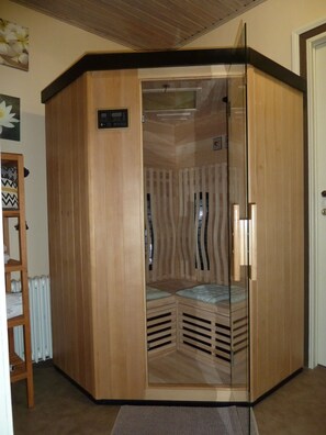 Sauna - "Chez Lulu - Gîte cocon avec BAIN NORDIQUE ** / SAUNA Ardenne (Nassogne (Bande))