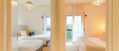 2 bedrooms, iron/ironing board, travel crib, WiFi