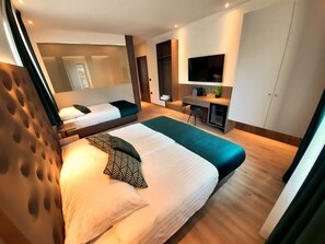 1 habitación, cuna de viaje, wifi gratis y ropa de cama