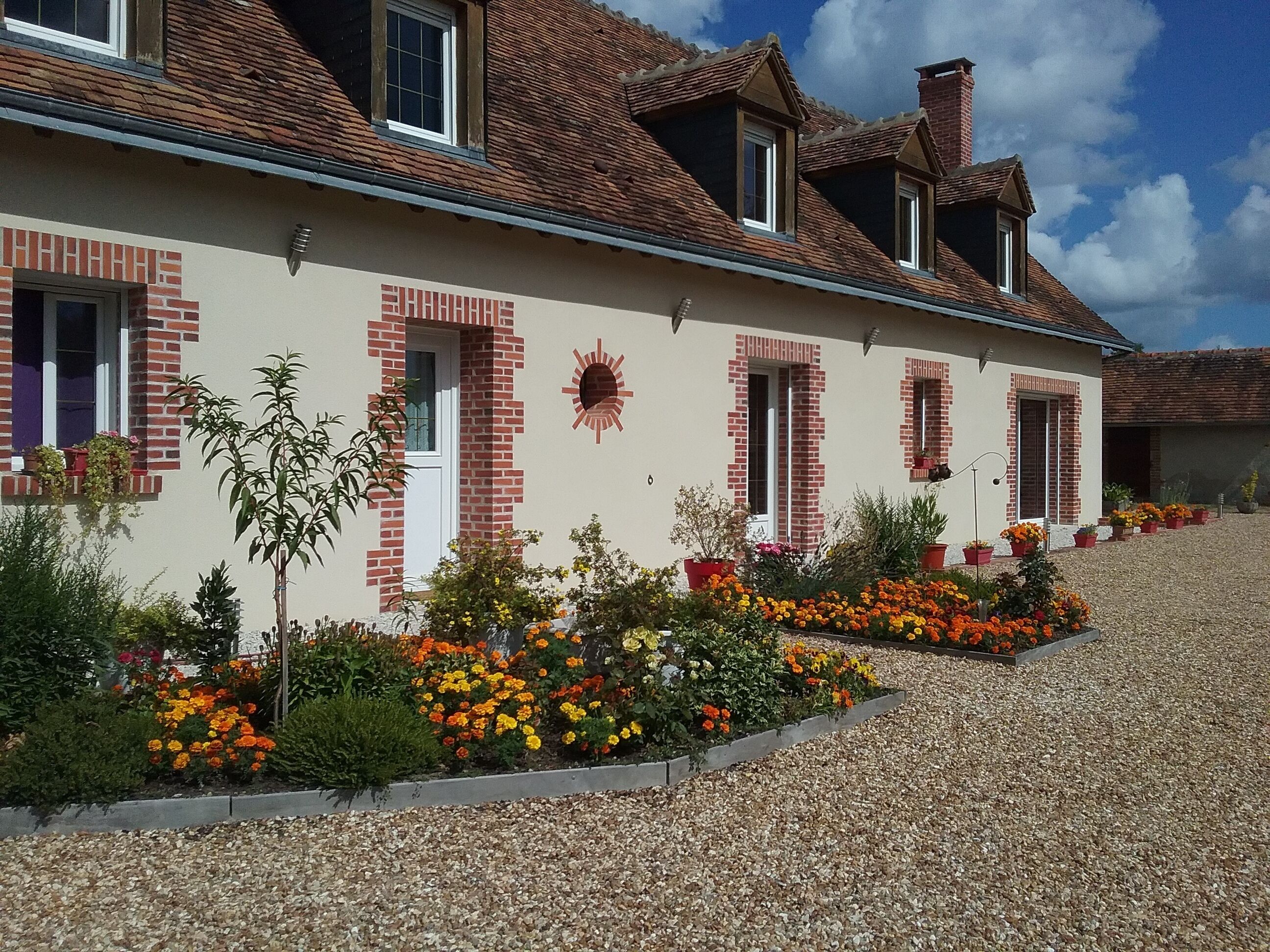 Façade de l’hébergement