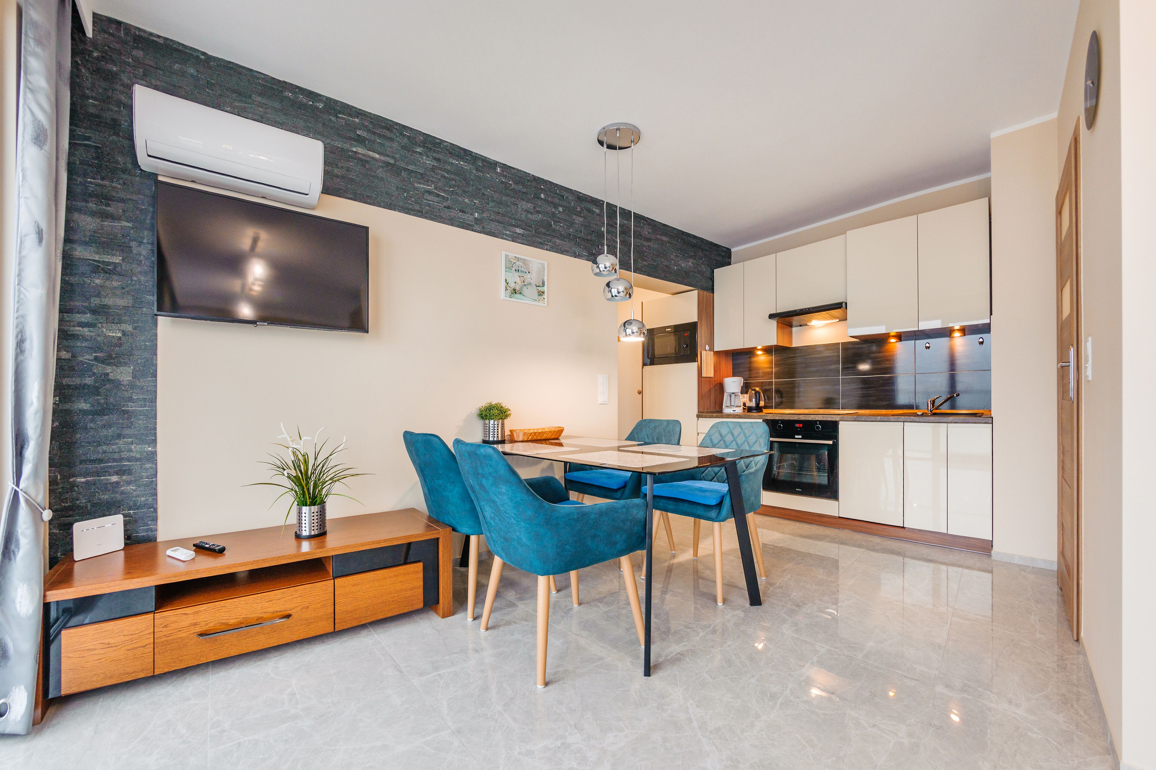 Apartment (116 A) | Wohnbereich | Flachbildfernseher