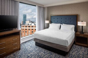 Hypo-allergenic bedding, desk, laptop workspace, free WiFi - Homewood Suites by Hilton Boston Seaport District (Boston)