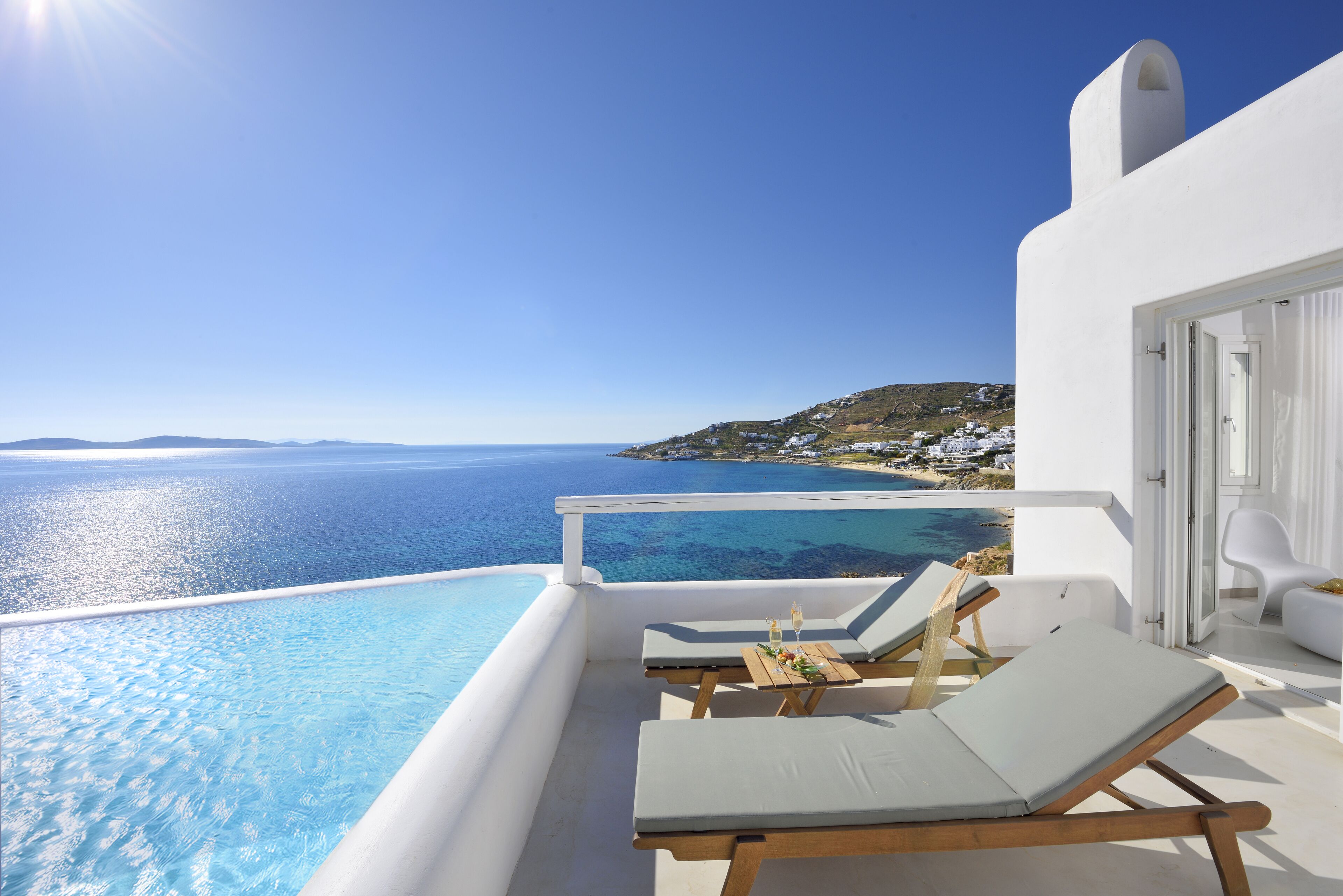 amazon sea view suite with infinity private pool | 1 bedroom, minibar, in-room safe, individually decorated