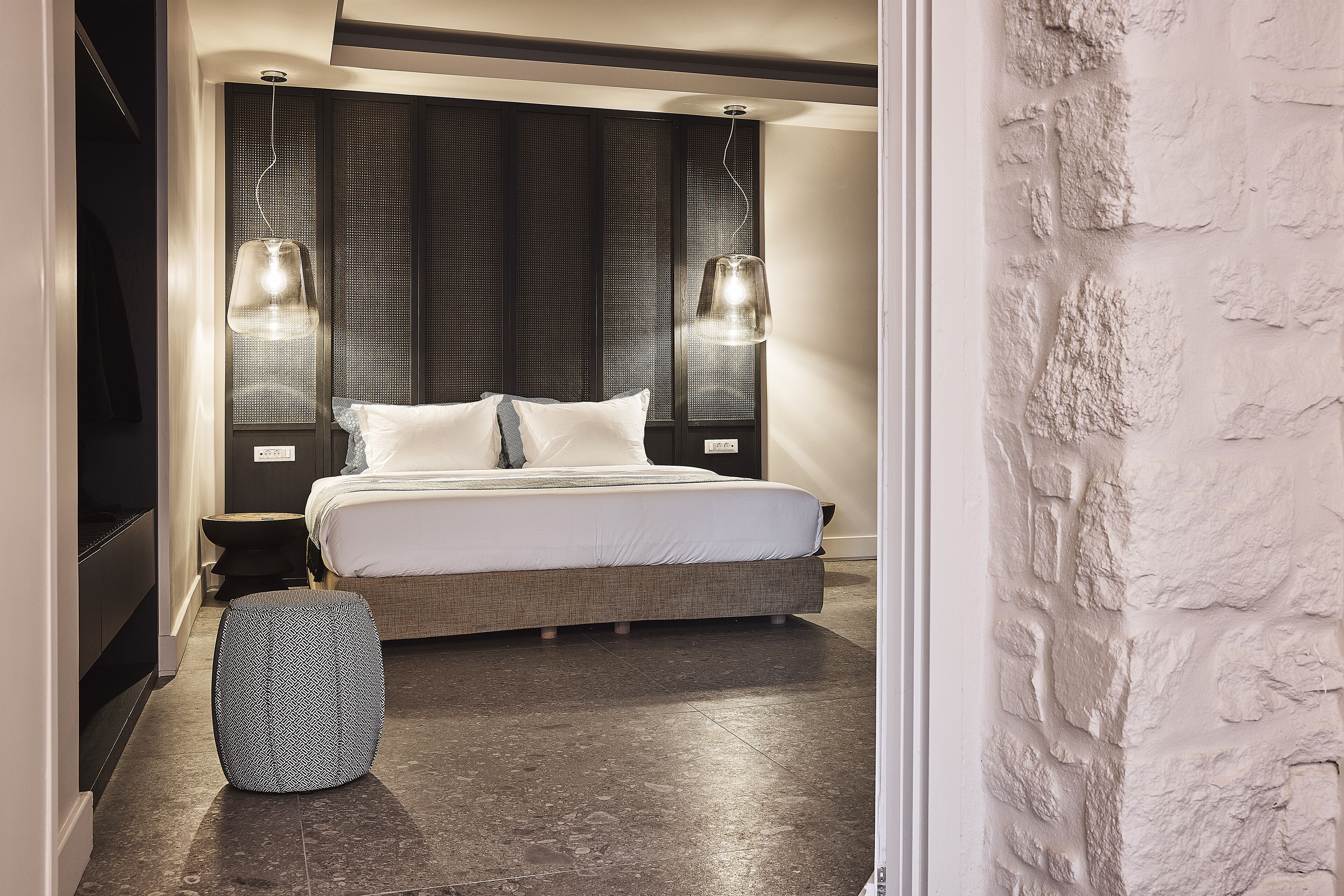 Deluxe Family Suite with Private Pool | Premium bedding, minibar, in-room safe, individually decorated