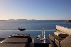 Premium Room, Private Pool, Sea View | Premium bedding, minibar, in-room safe, individually decorated