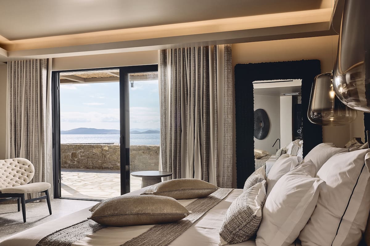 Dream Seaview Suite with Outdoor Heated Whirlpool | 高級寢具、迷你吧、客房內保險箱、隔音