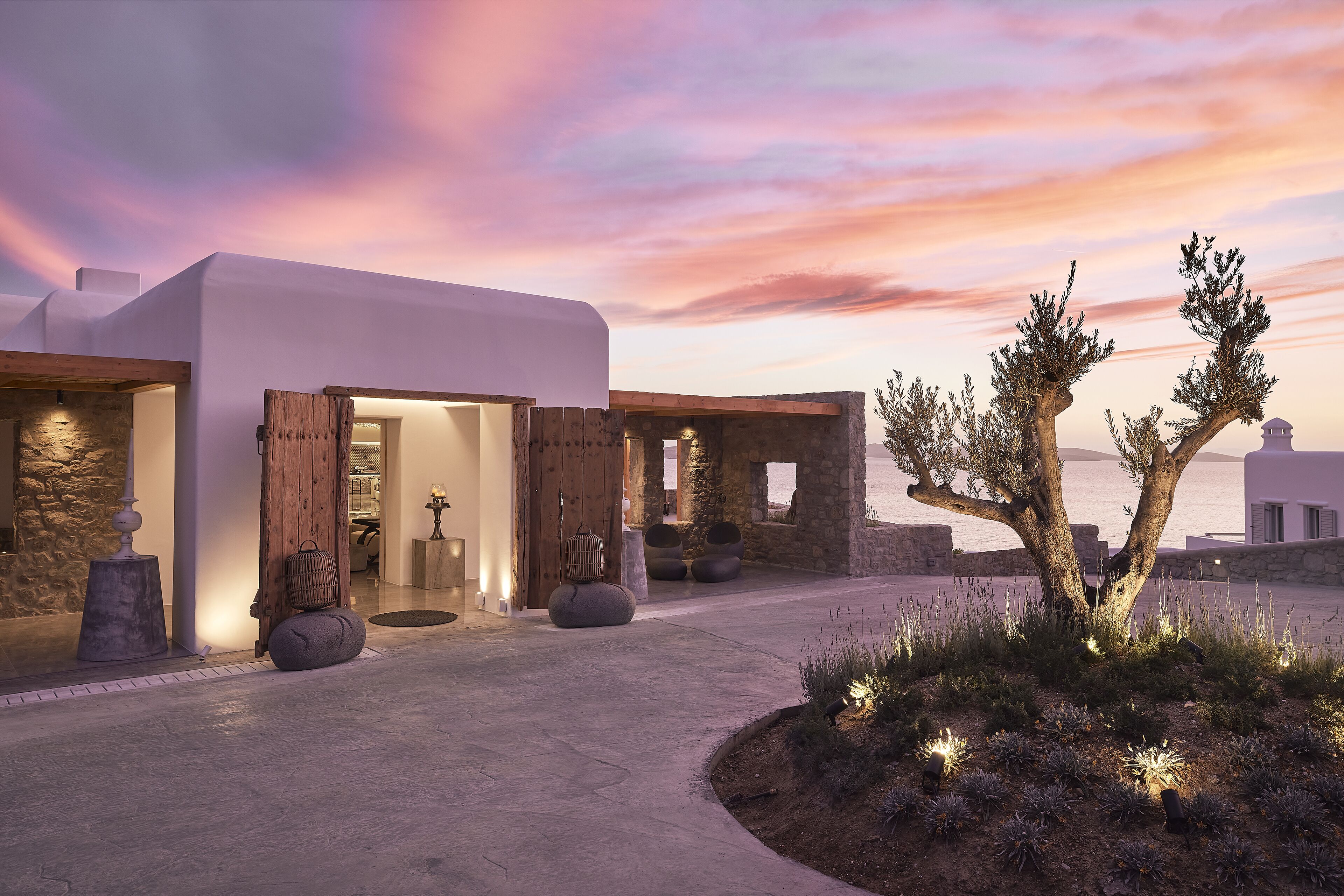 Fachada del alojamiento