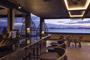 Lunch, dinner served; Mediterranean cuisine, sea views