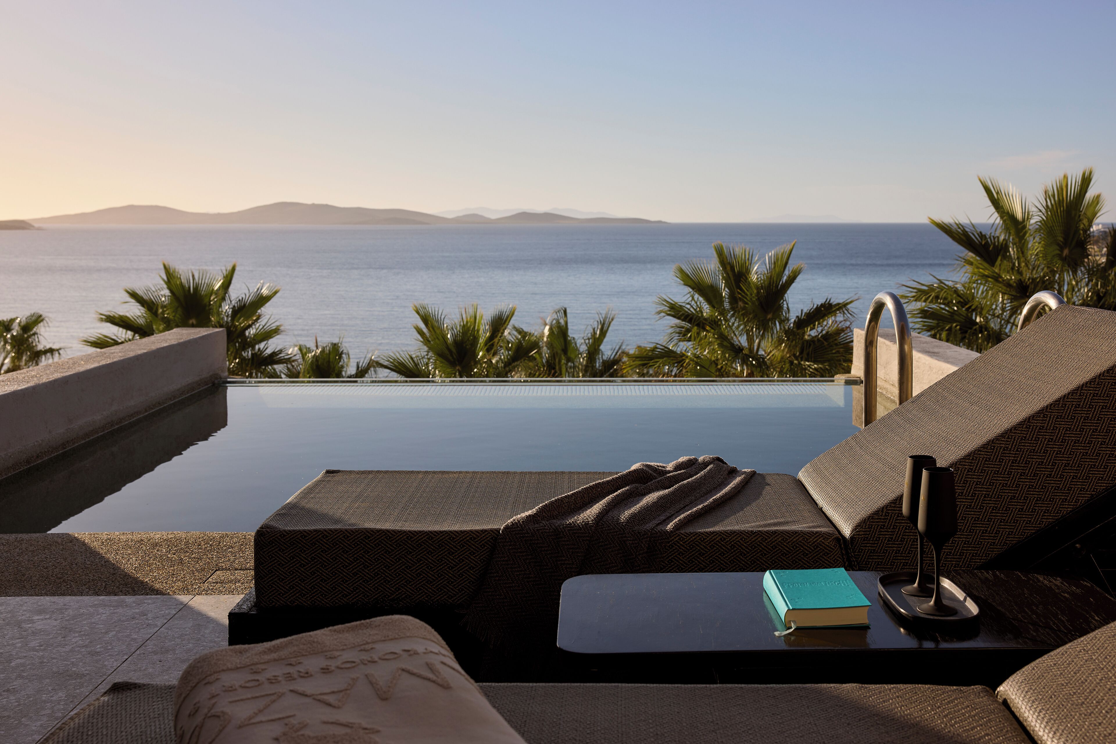 Eros Suite with Infinity Private Heated Pool | 高級寢具、迷你吧、房內夾萬、獨特設計