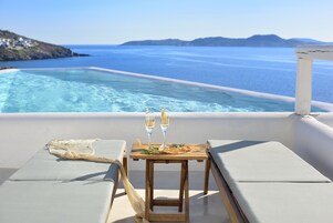 Amazon Sea View Suite with Infinity Private Heated Pool | Premium bedding, minibar, in-room safe, individually decorated