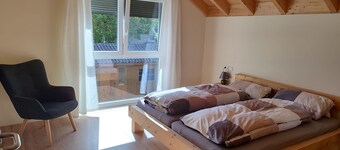 New apartment near Rothenburg odT, for 1-6 people