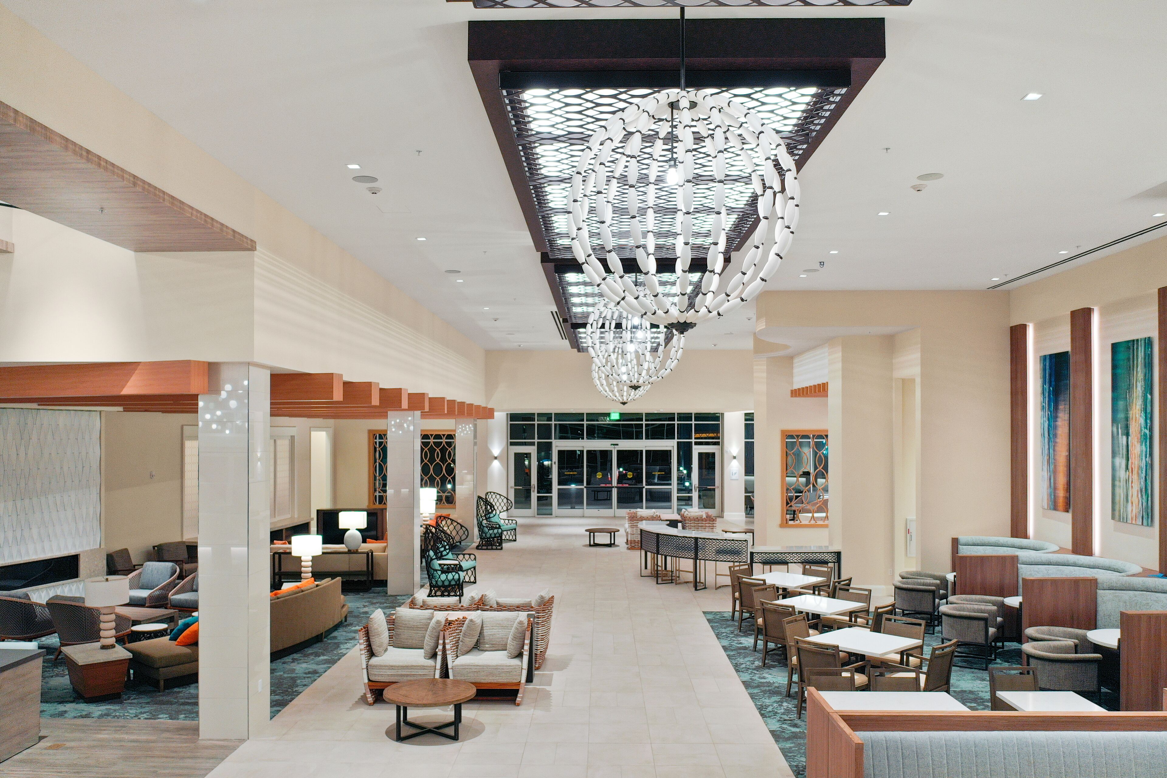 Sitzecke in der Lobby
