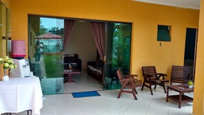 Terrace/patio - Pousada Alelo (Guarujá)