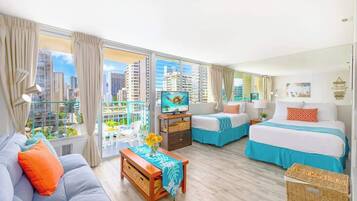 1 bedroom, iron/ironing board, free WiFi, bed sheets