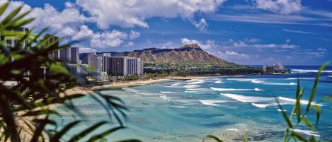 Sun-loungers, beach towels