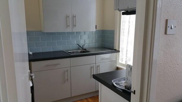 Apartemen | Dapur pribadi | Lemari es, microwave, oven, dan kompor